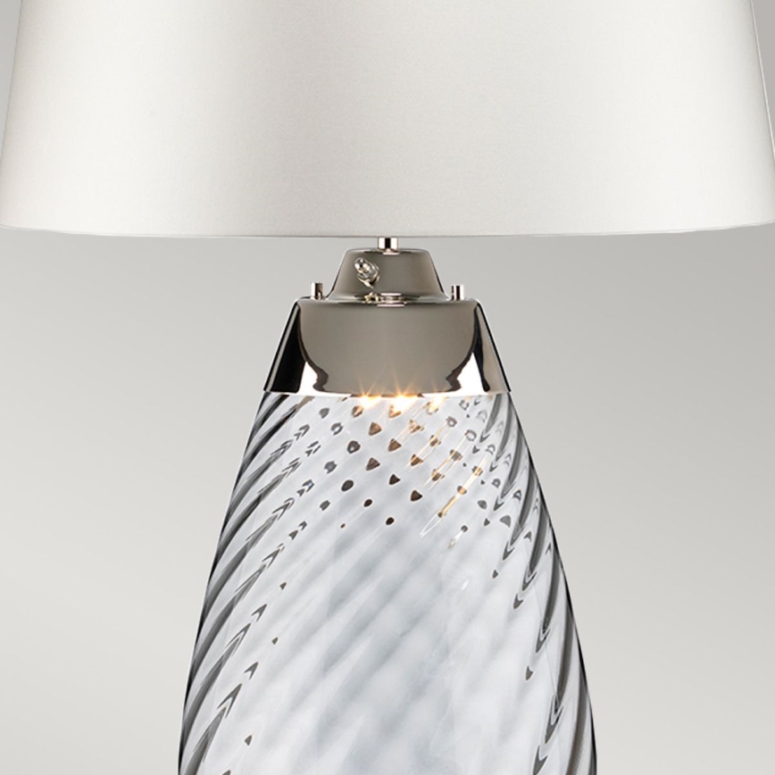 Elstead - LED Namizna svetilka LENA 1xE27/60W/230V + 1xGU10/7W 60,5cm modra/bela
