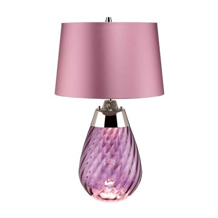Elstead - LED Namizna svetilka LENA 1xE27/60W/230V + 1xGU10/7W 60,5 cm roza