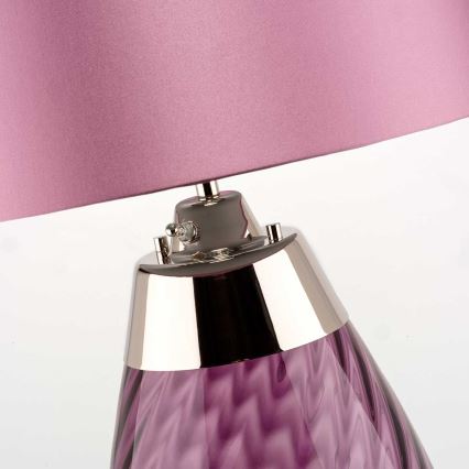 Elstead - LED Namizna svetilka LENA 1xE27/60W/230V + 1xGU10/7W 60,5 cm roza