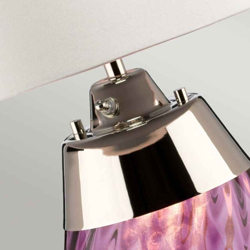 Elstead - LED Namizna svetilka LENA 1xE27/40W/230V + 1xGU10/7W 74 cm roza
