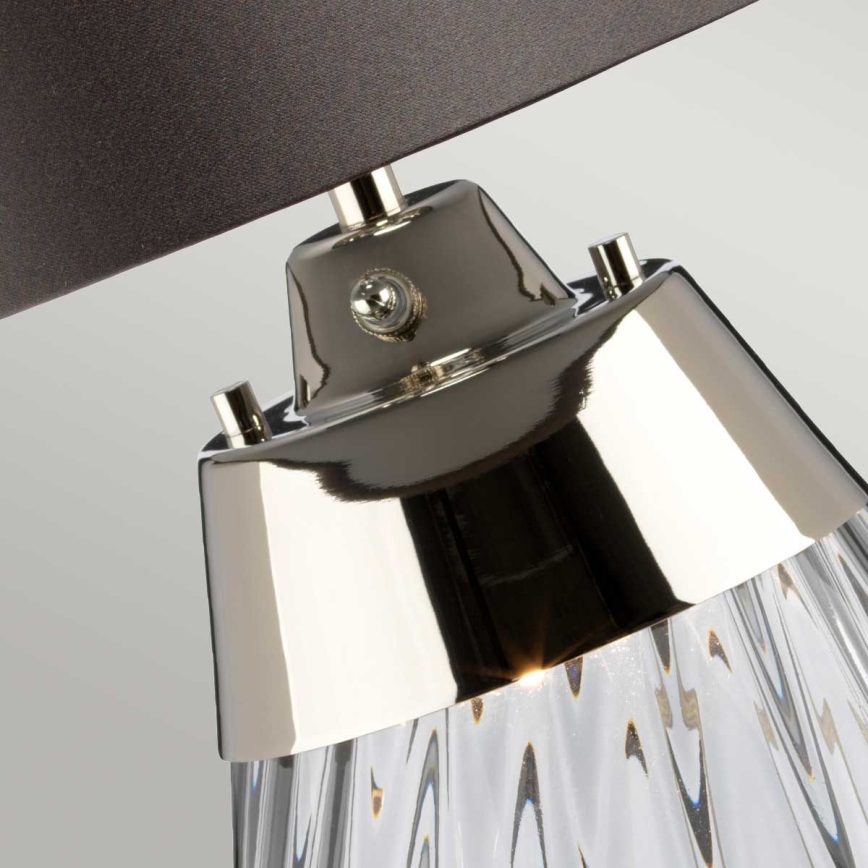 Elstead - LED Namizna svetilka LENA 1xE27/60W/230V + 1xGU10/7W 60,5 cm siva