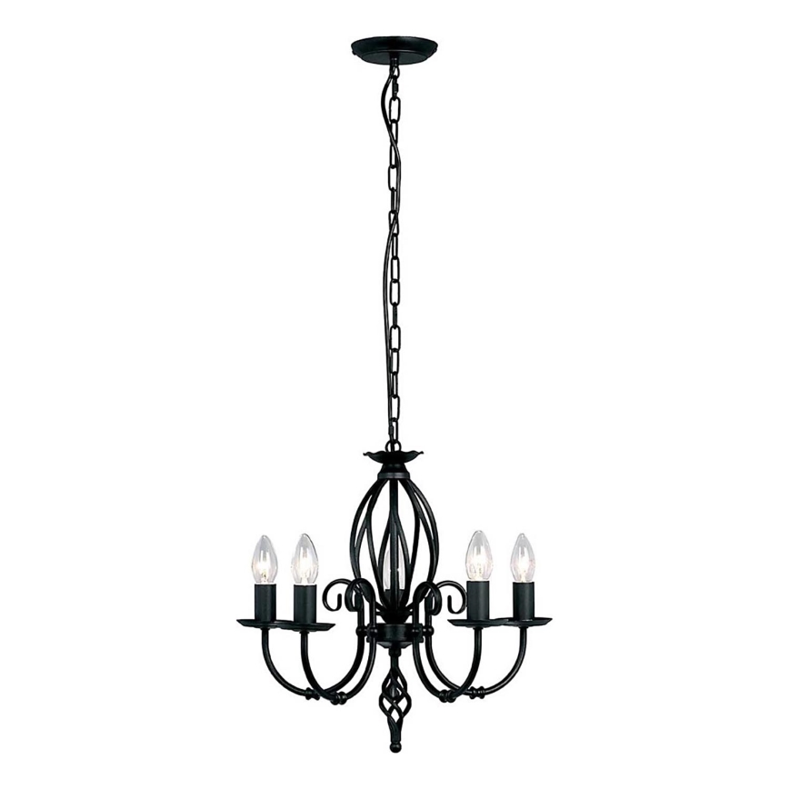 Elstead - Lestenec na verigi ARTISAN 5xE14/60W/230V