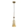 Elstead - Lestenec na vrvici ETOILE 1xE27/60W/230V pr. 13,3 cm zlata