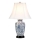 Elstead - Namizna svetilka MODRA GINGER JAR 1xE27/60W/230V