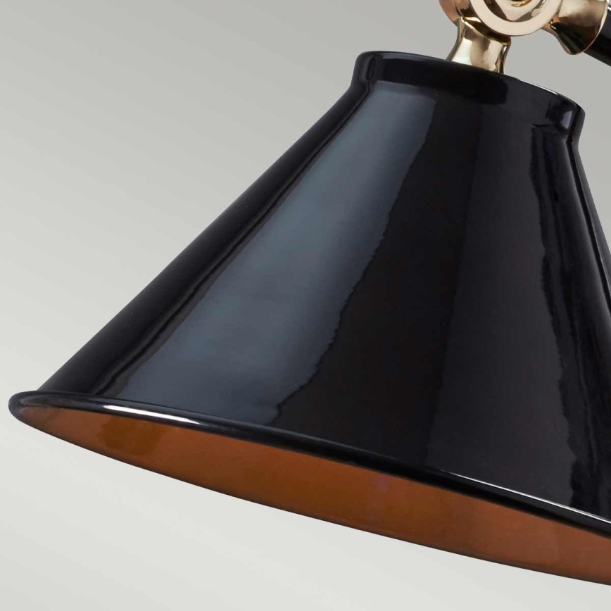 Elstead - Namizna svetilka PROVENCE ELEMENT 1xE27/60W/230V črna