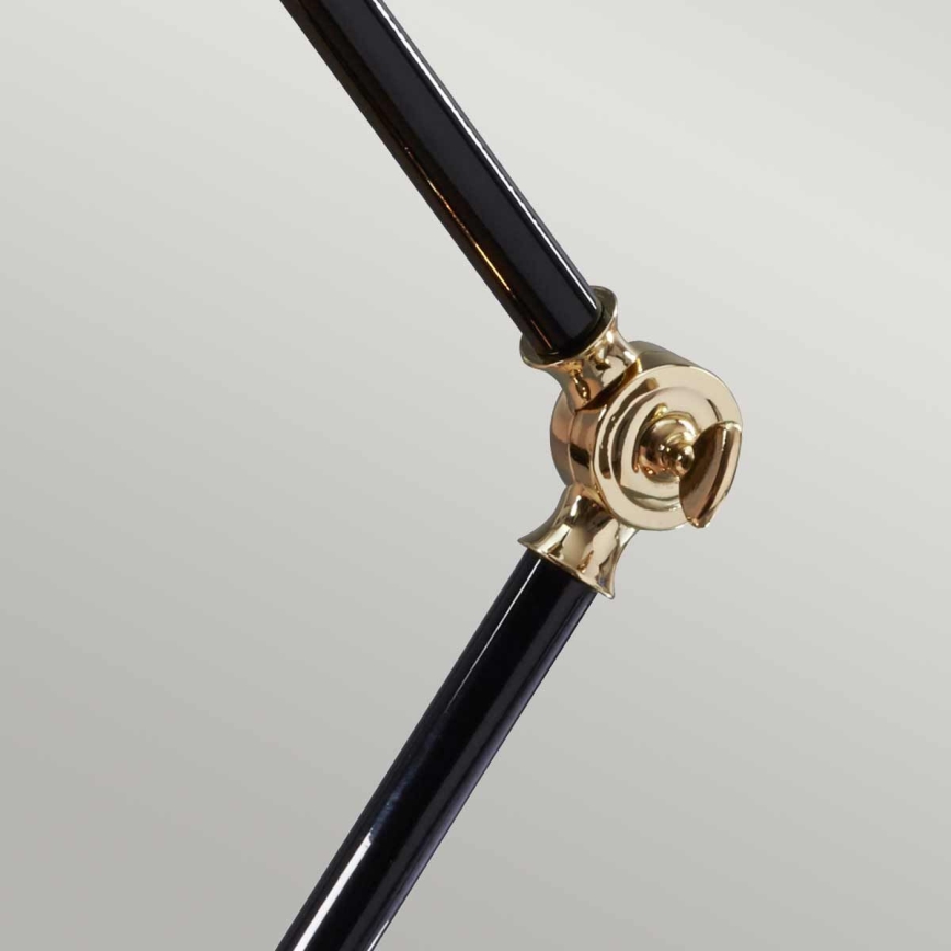 Elstead - Namizna svetilka PROVENCE ELEMENT 1xE27/60W/230V črna