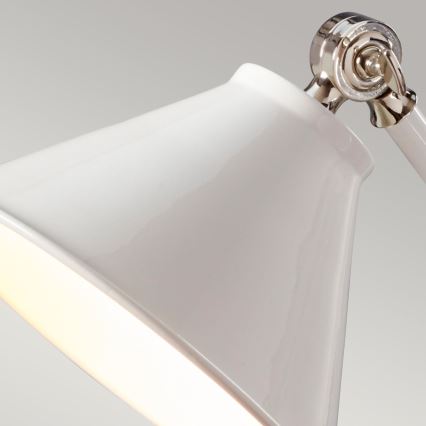 Elstead - Namizna svetilka PROVENCE ELEMENT 1xE27/60W/230V bela