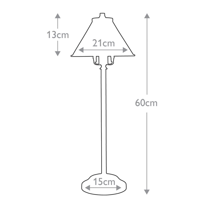 Elstead PV-SL-AB - LED Namizna svetilka PROVENCE 1xE14/4W/230V