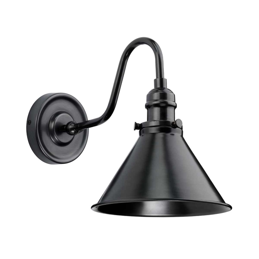 Elstead - Stenska svetilka PROVENCE 1xE27/60W/230V črna