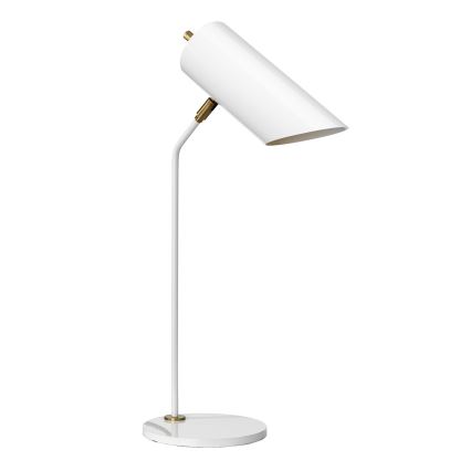 Elstead QUINTO-TL-WAB - Namizna svetilka QUINTO 1xE27/8W/230V bela