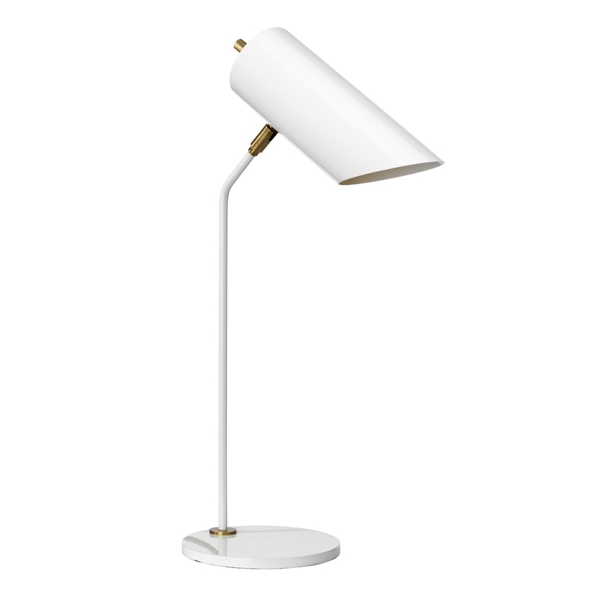 Elstead QUINTO-TL-WAB - Namizna svetilka QUINTO 1xE27/8W/230V bela