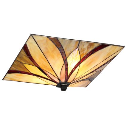 Elstead - Stropna svetilka Tiffany ASHEVILLE 2xE27/60W/230V