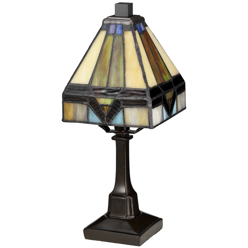 Elstead - Namizna svetilka Tiffany HOLMES 1xE14/25W/230V