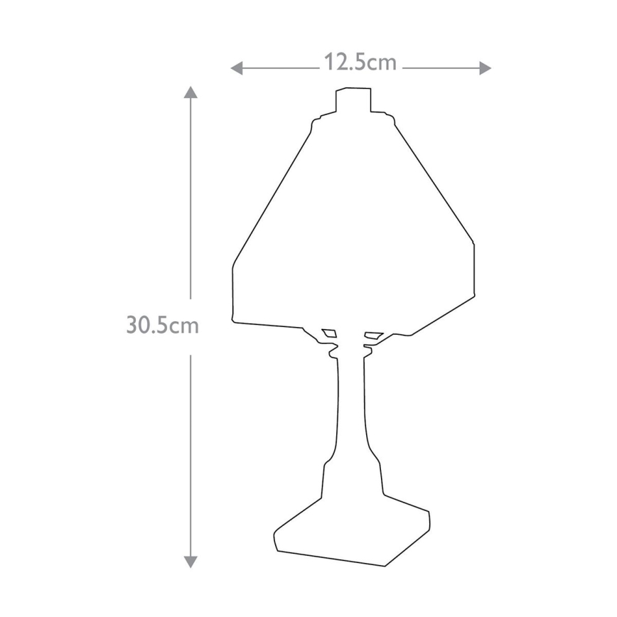 Elstead - Namizna svetilka Tiffany HOLMES 1xE14/25W/230V