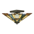 Elstead - Stropna svetilka Tiffany INGLENOOK 2xE27/60W/230V