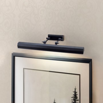 Elstead - Svetilka za slike CHAWTON 4xE14/40W/230V črna