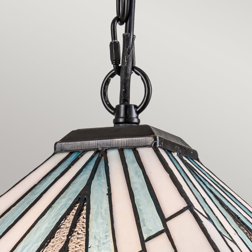 Elstead - Lestenec na verigi Tiffany ALDERLEY 1xE27/60W/230V