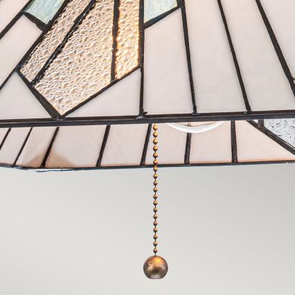 Elstead - Lestenec na verigi Tiffany ALDERLEY 1xE27/60W/230V