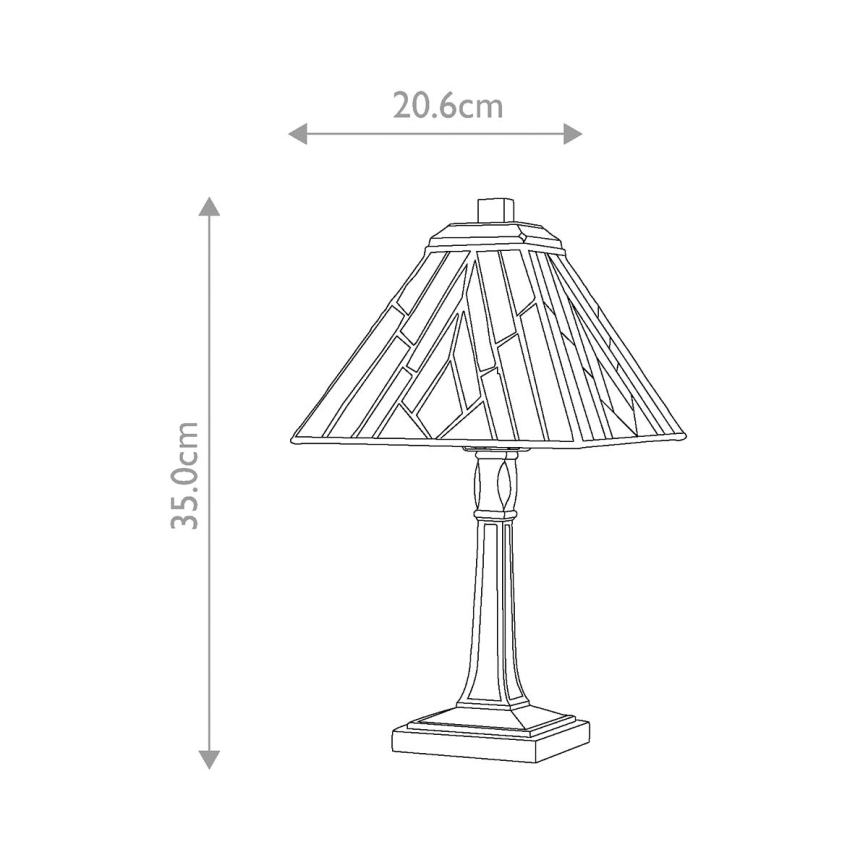 Elstead - Namizna svetilka ALDERLEY 1xE14/40W/230V 35 cm