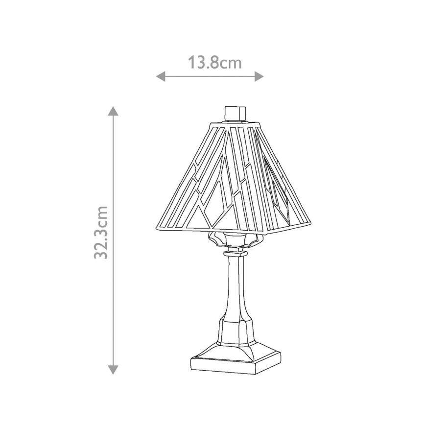 Elstead - Namizna svetilka ALDERLEY 1xE14/40W/230V 32,3 cm