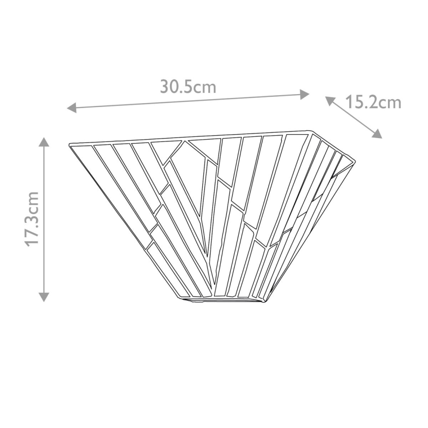 Elstead - Stensko svetilo Tiffany ALDERLEY 2xE14/40W/230V