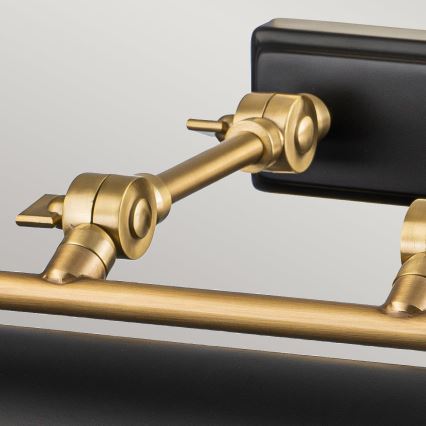 Elstead - Svetilka za slike WINCHFIELD 4xE14/40W/230V črna