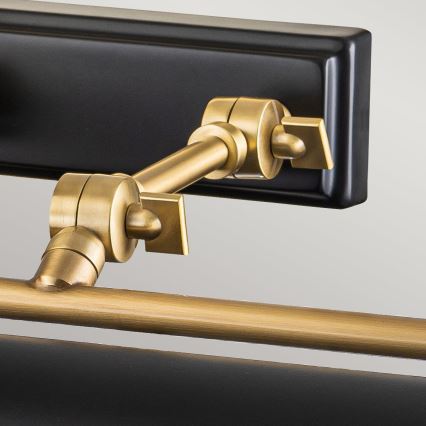 Elstead - Svetilka za slike WINCHFIELD 4xE14/40W/230V črna