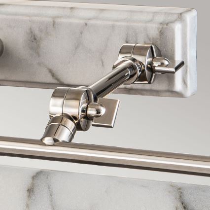 Elstead -Svetilka za slike WINCHFIELD 4xE14/40W/230V marmor