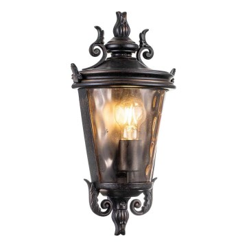Elstead - Zunanja stenska svetilka BALTIMORE 1xE27/60W/230V IP44 bronzna