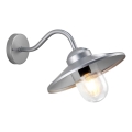 Elstead - Zunanja stenska svetilka KLAMPENBORG 1xE27/60W/230V IP44 matiran krom