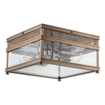 Elstead - Zunanja stropna svetilka HOLBORN 2xE27/60W/230V IP44