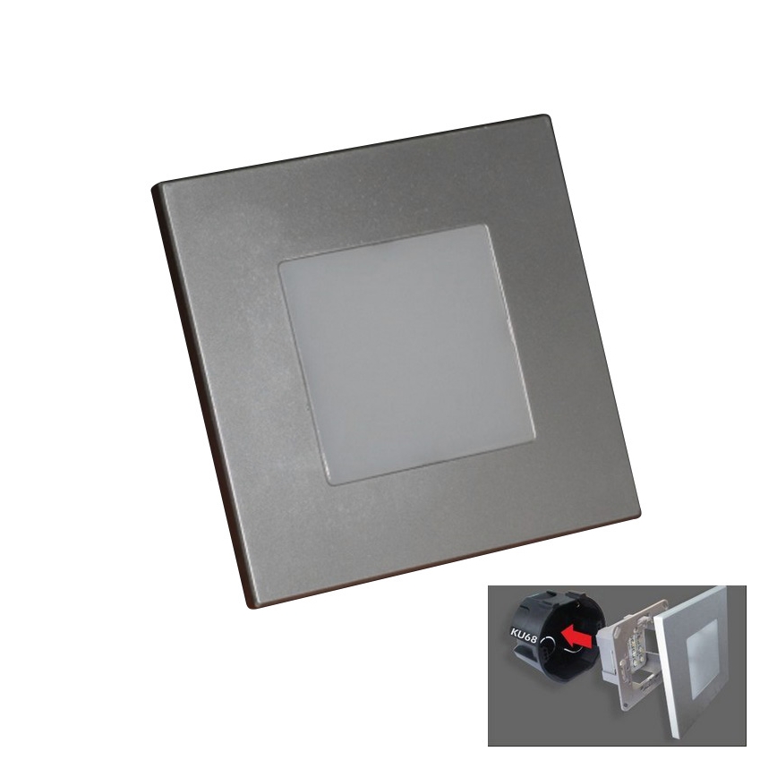 Emithor 48302 - LED Stensko stopniščna svetilka 16xLED/1W/230V