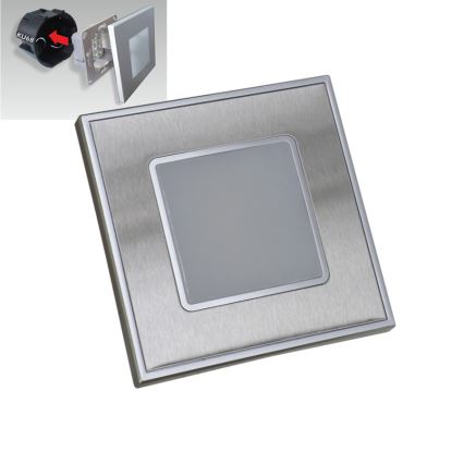 Luxera 48303 - LED Stenska stopniščna svetilka 16xLED/1W/230V