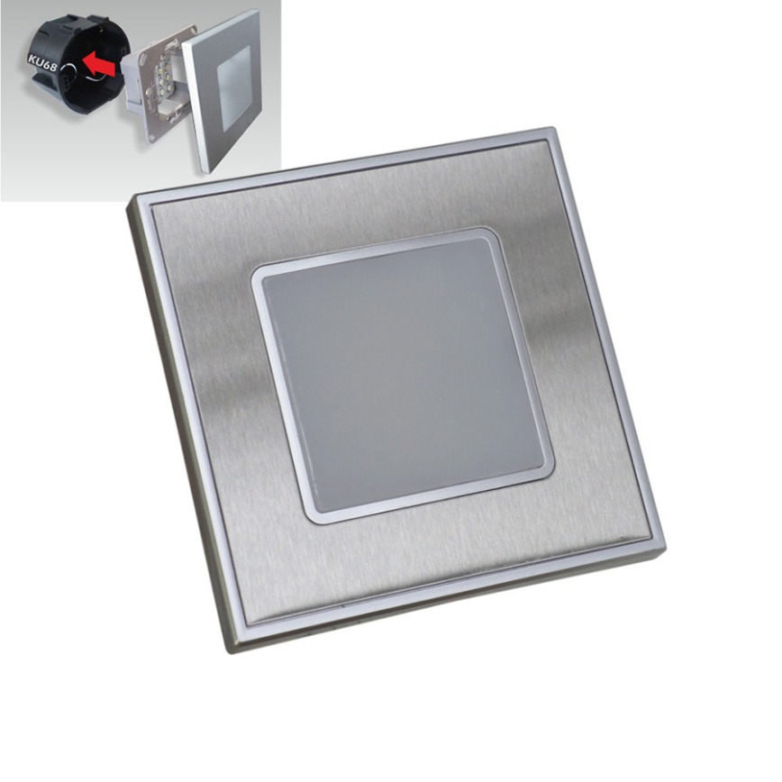 Luxera 48303 - LED Stenska stopniščna svetilka 16xLED/1W/230V