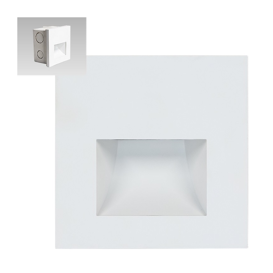 Emithor 70415 - LED Stopniščna svetilka SUNNY LED/1W/230V 4000K bela