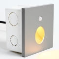 Emithor 70434 - LED Stopniščna svetilka s senzorjem OLIVE LED/1W/230V 4000K siva