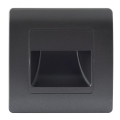 Emithor 70438 - LED Stopniščna svetilka STEP LIGHT LED/1W/230V 4000K črna