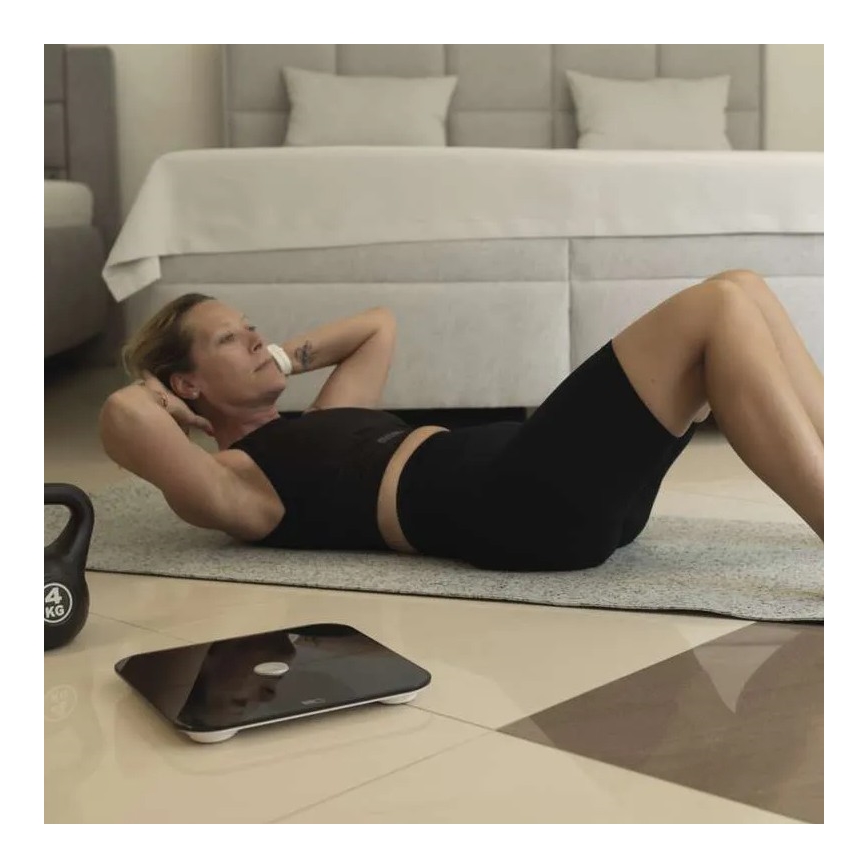 Pametna osebna tehtnica GoSmart 3xAAA Tuya
