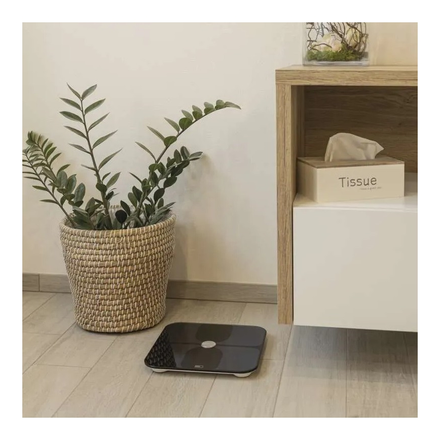 Pametna osebna tehtnica GoSmart 3xAAA Tuya