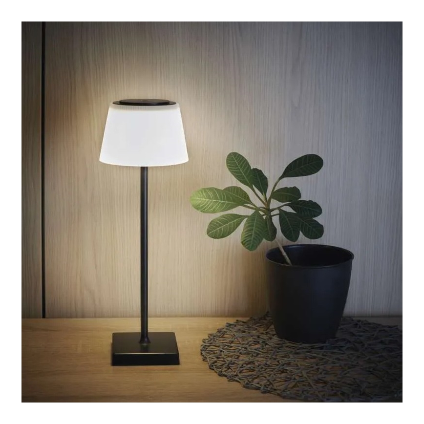 EMOS Z7630B - LED Zatemnitvena polnilna svetilka KATIE LED/4W/10V 1800mAh IP44 črna