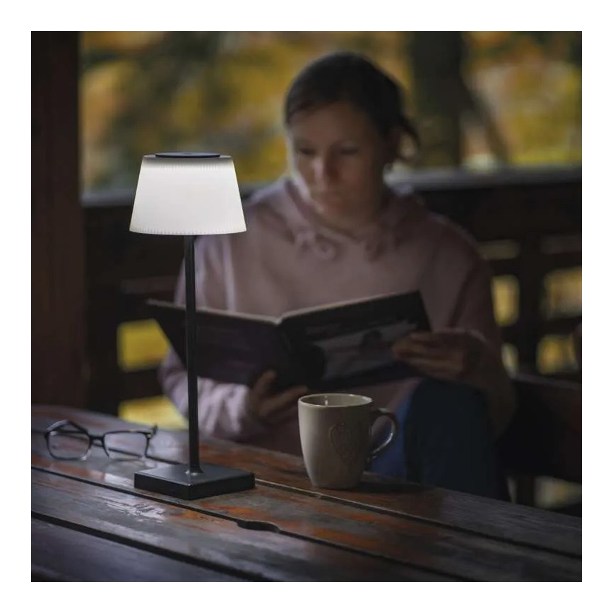 EMOS Z7630B - LED Zatemnitvena polnilna svetilka KATIE LED/4W/10V 1800mAh IP44 črna