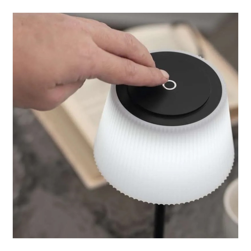 EMOS Z7630B - LED Zatemnitvena polnilna svetilka KATIE LED/4W/10V 1800mAh IP44 črna