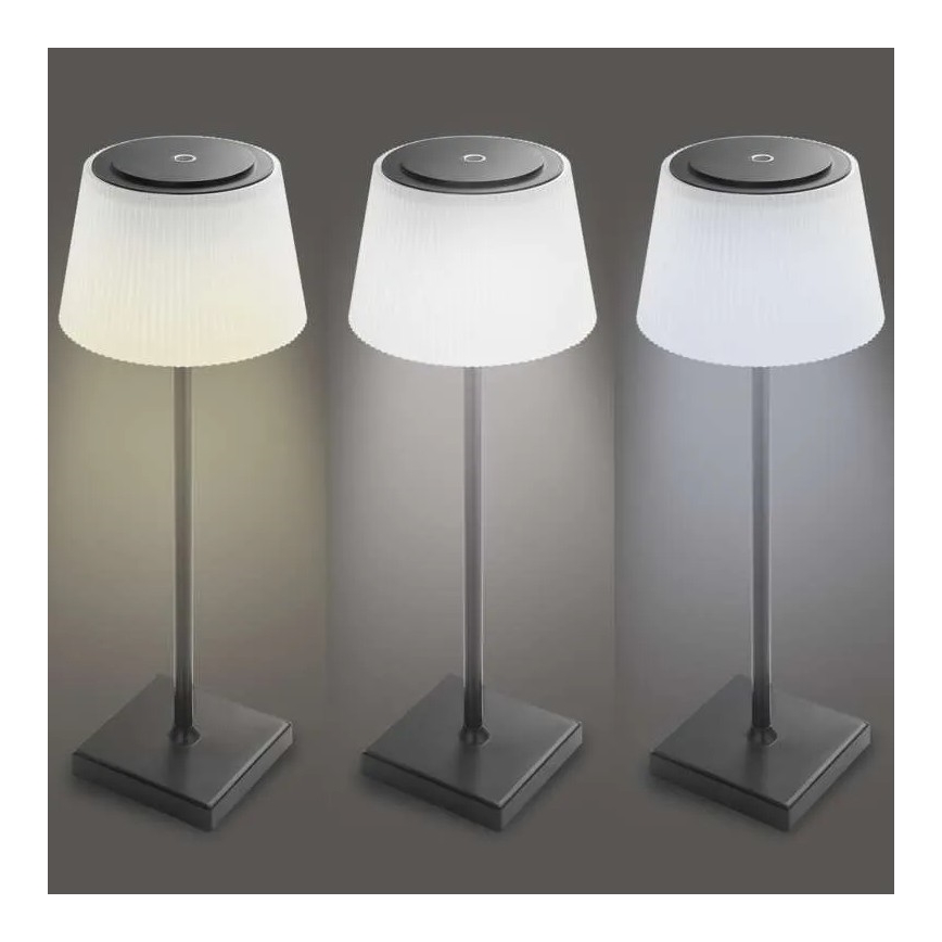 EMOS Z7630B - LED Zatemnitvena polnilna svetilka KATIE LED/4W/10V 1800mAh IP44 črna