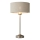 Endon 100646 - Namizna svetilka HIGHCLERE 1xE14/7W/230V bežna/matni krom premer 25 cm