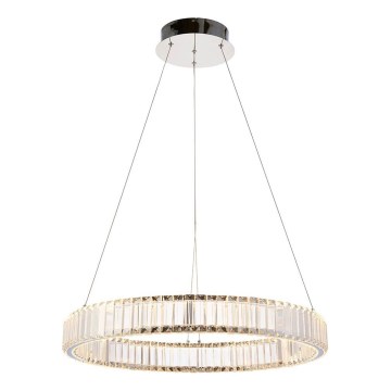Endon 102255 - Zatemnljiv LED lestenec na jeklenem lanku LAGUNA LED/36W/230V, sijajni krom