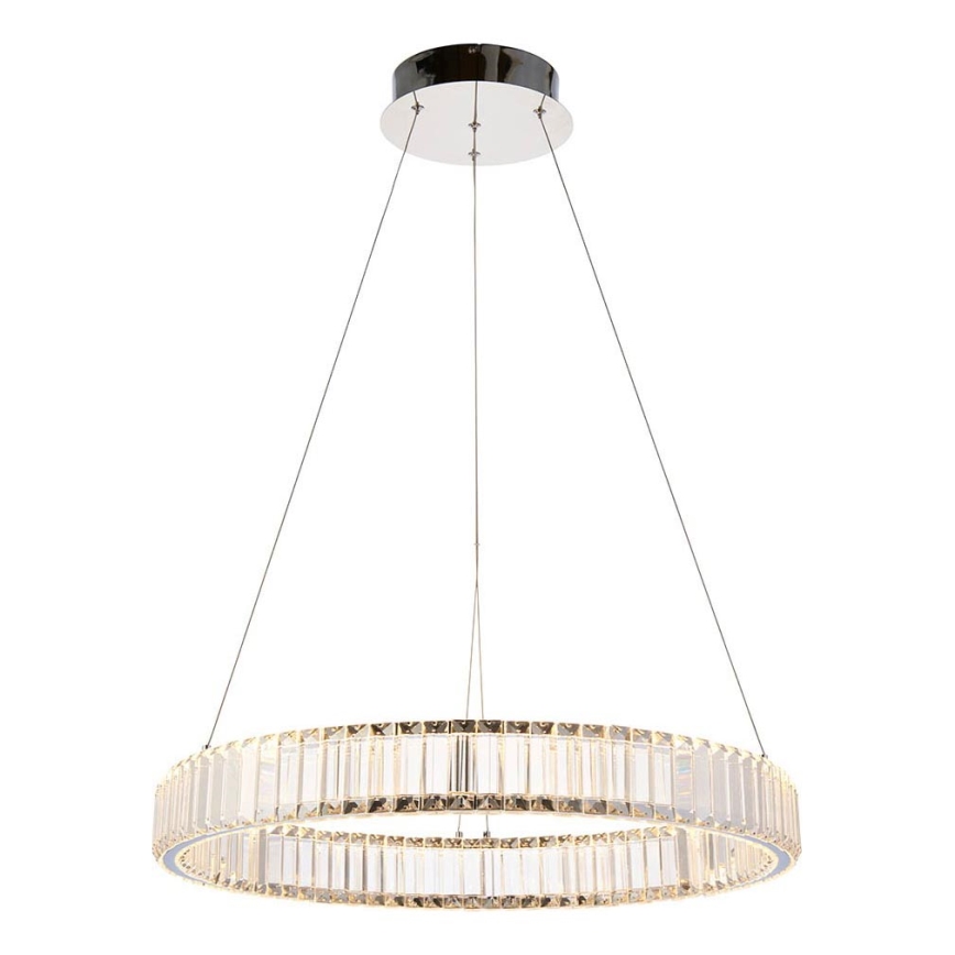 Endon 102255 - Zatemnljiv LED lestenec na jeklenem lanku LAGUNA LED/36W/230V, sijajni krom