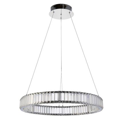 Endon 102255 - Zatemnljiv LED lestenec na jeklenem lanku LAGUNA LED/36W/230V, sijajni krom