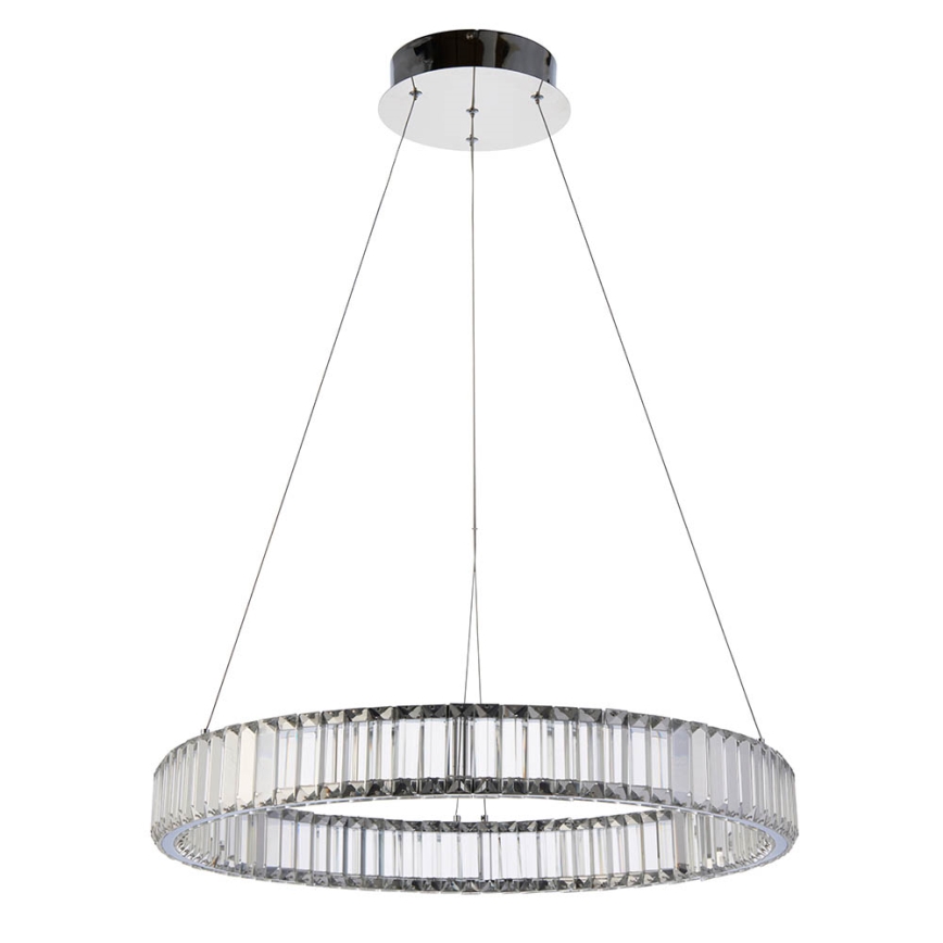 Endon 102255 - Zatemnljiv LED lestenec na jeklenem lanku LAGUNA LED/36W/230V, sijajni krom