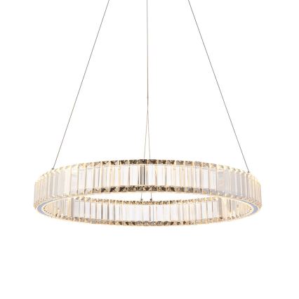 Endon 102255 - Zatemnljiv LED lestenec na jeklenem lanku LAGUNA LED/36W/230V, sijajni krom