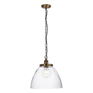Endon 102926 - Lestenec na verigi HANSEN 1xE27/10W/230V medenina